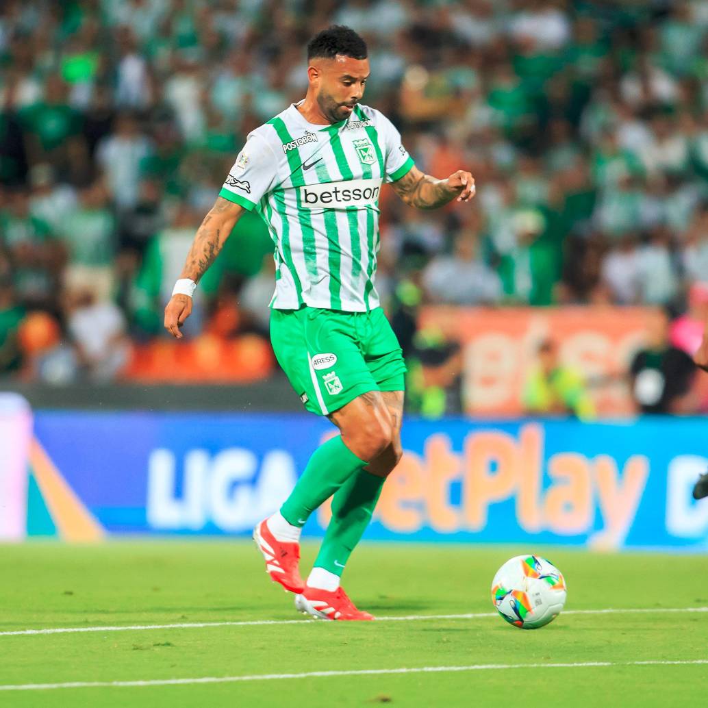 Edwin Cardona será la gran ausencia de Nacional este jueves en El Campín, frente a Santa Fe. FOTO CAMILO SUÁREZ