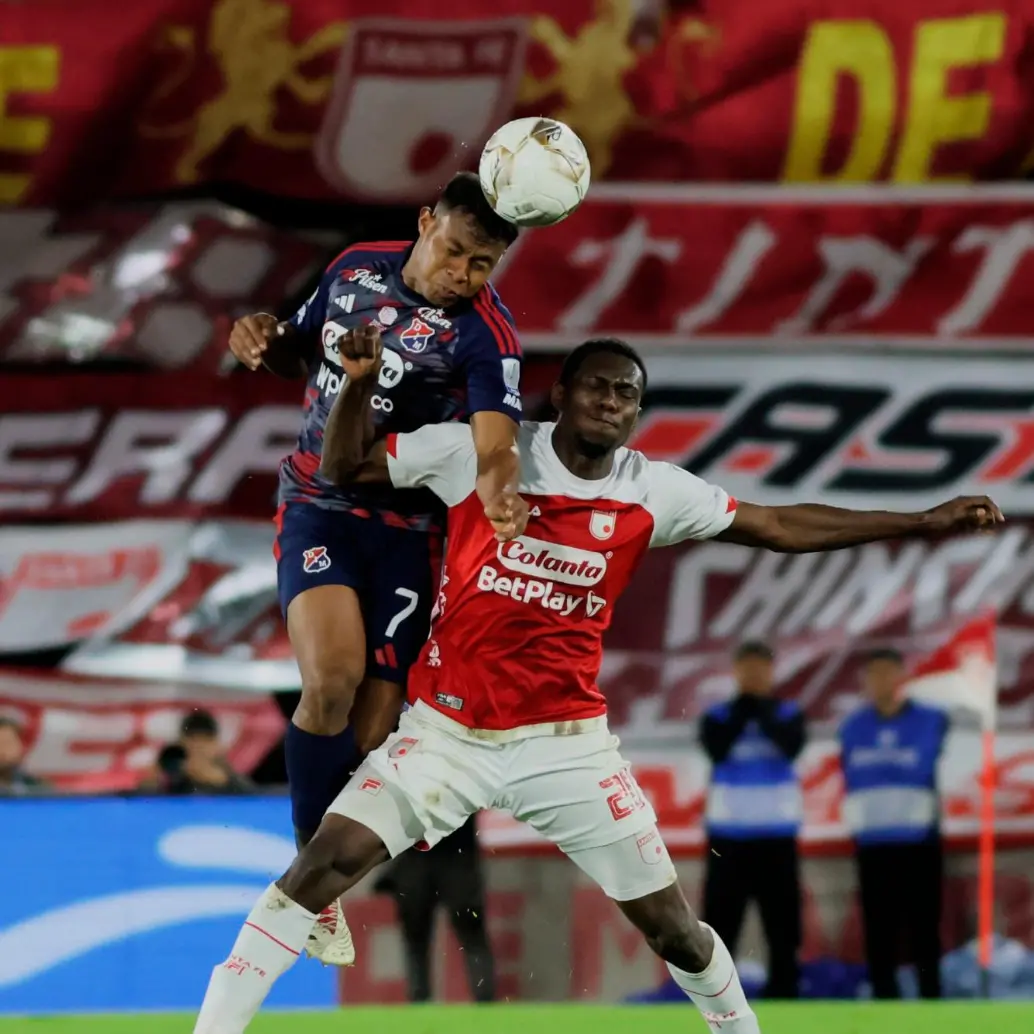 En Bogotá, el DIM generó oportunidades claras de gol que pudieron darle la victoria. FOTO GETTY