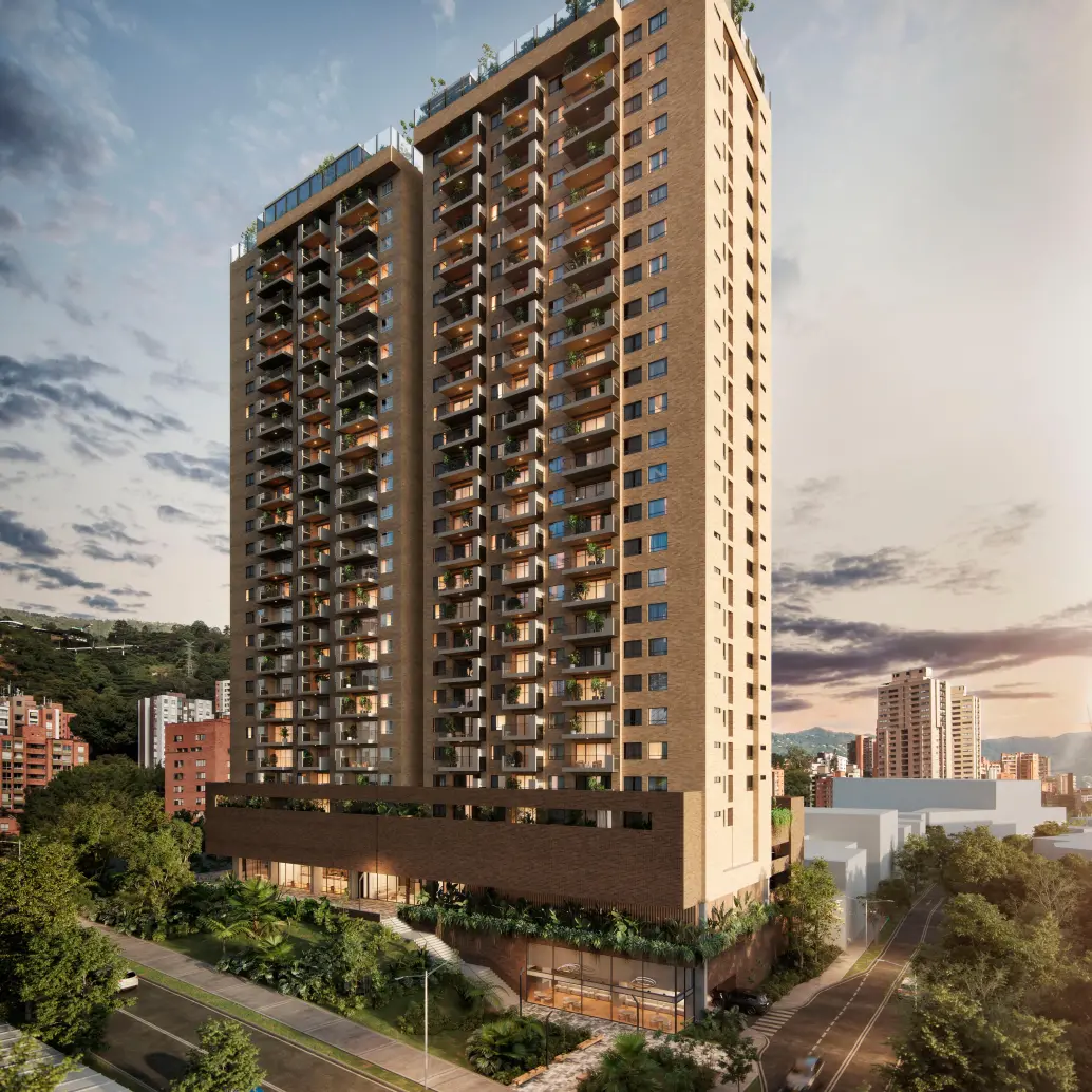 Poblado Central estará ubicado en una de las zonas de mayor proyección de valorización de Medellín, imagen ilustrativa. FOTO Cortesía