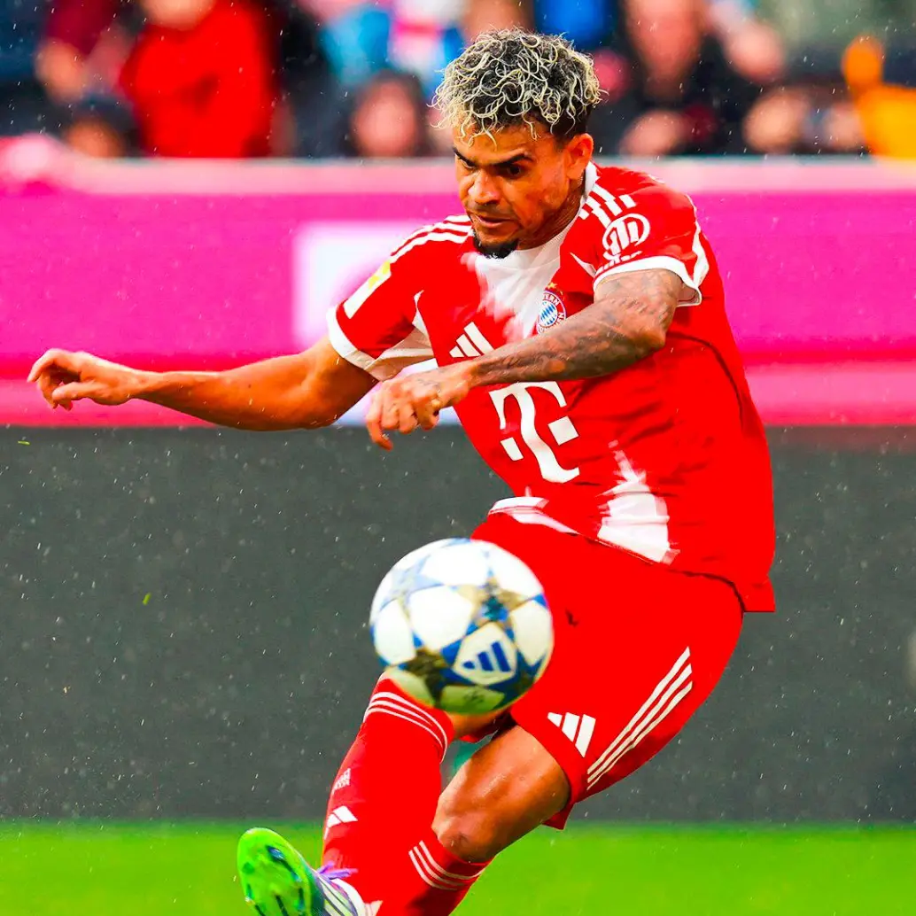Luis Díaz sigue ganando confianza y minutos en el Bayern de Múnich. FOTO 