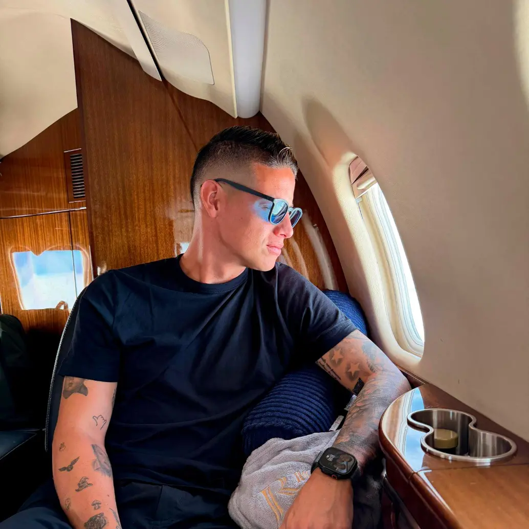 James Rodríguez llegó al Real Madrid el 22 de julio de 2014 por 80 millones de euros. FOTO: <b>X JAMES RODRÍGUEZ</b>