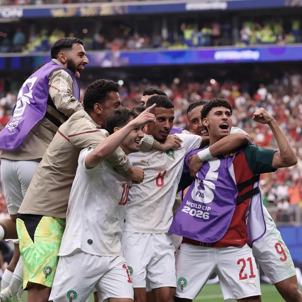 Marruecos avanzó a cuartos del Mundial al golear 3-0 y eliminar a Canadá. FOTO: FIFA