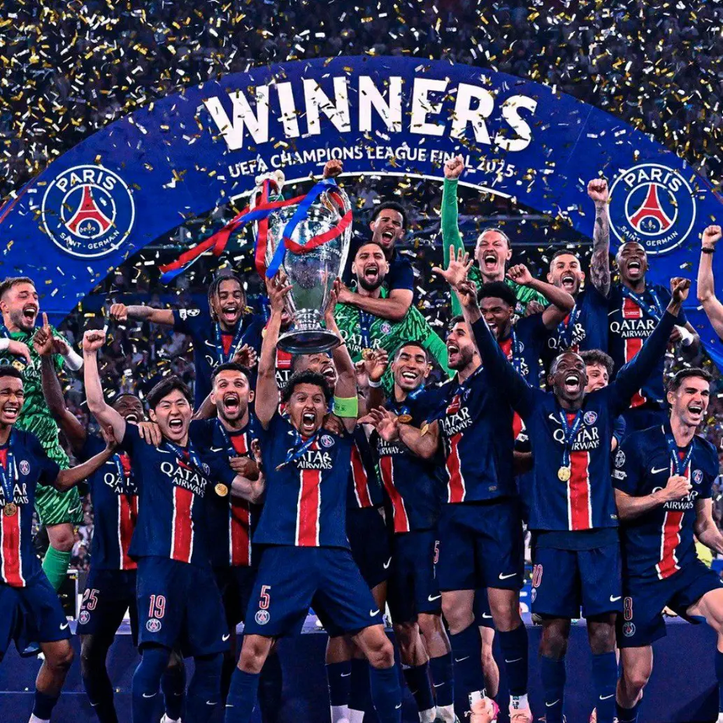 El PSG volvió a celebrar la Champions, su segundo título en la historia de esta competición y además de manera consecutiva. FOTO PSG