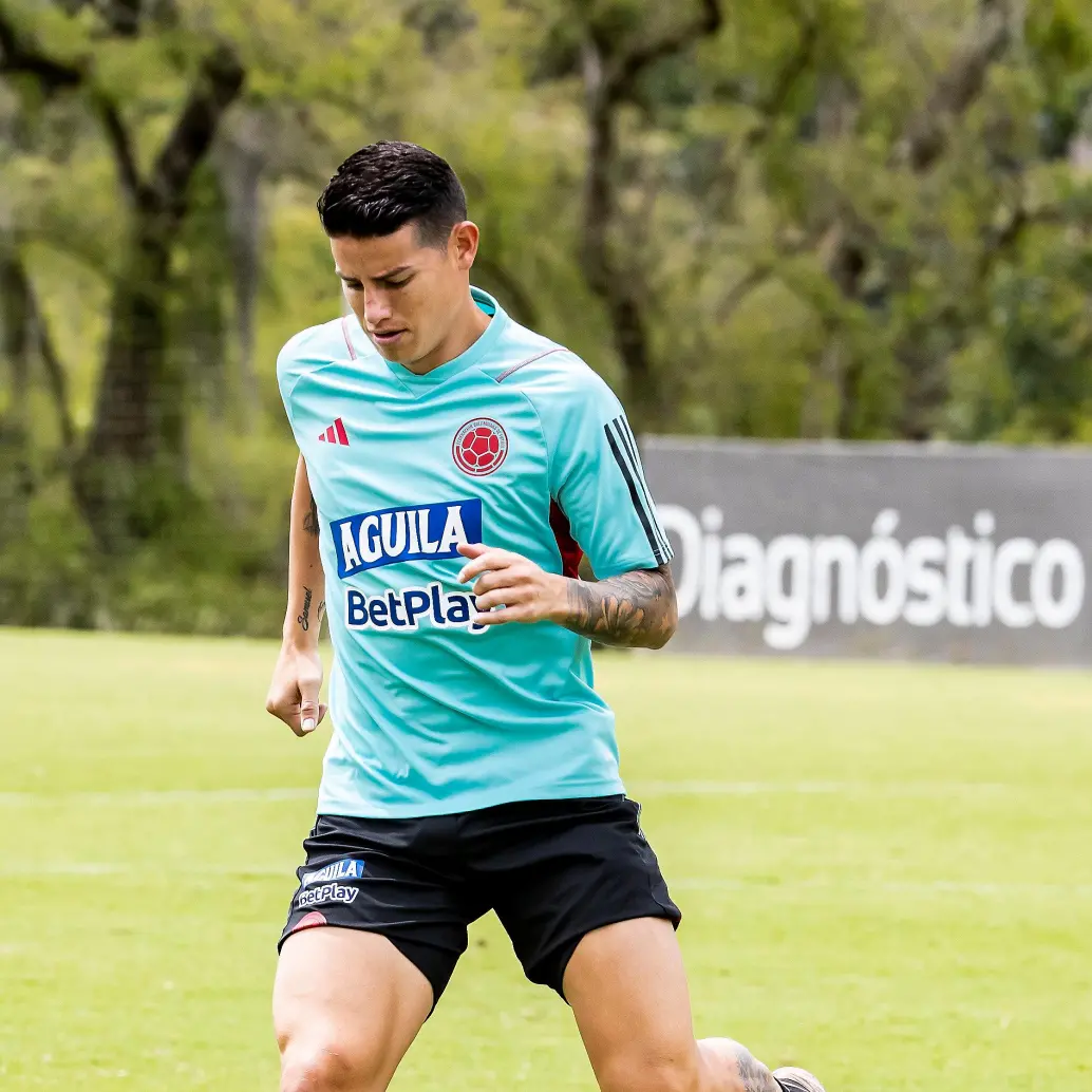 James Rodríguez fue el primero en llegar a la concentración de Colombia. <span class="mln_uppercase_mln">FOTO</span> <b><span class="mln_uppercase_mln">el colombiano</span></b>