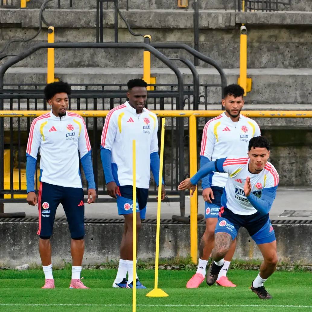 Colombia trabaja de cara a su debut mundialista el próximo 17 de junio. FOTO AFP