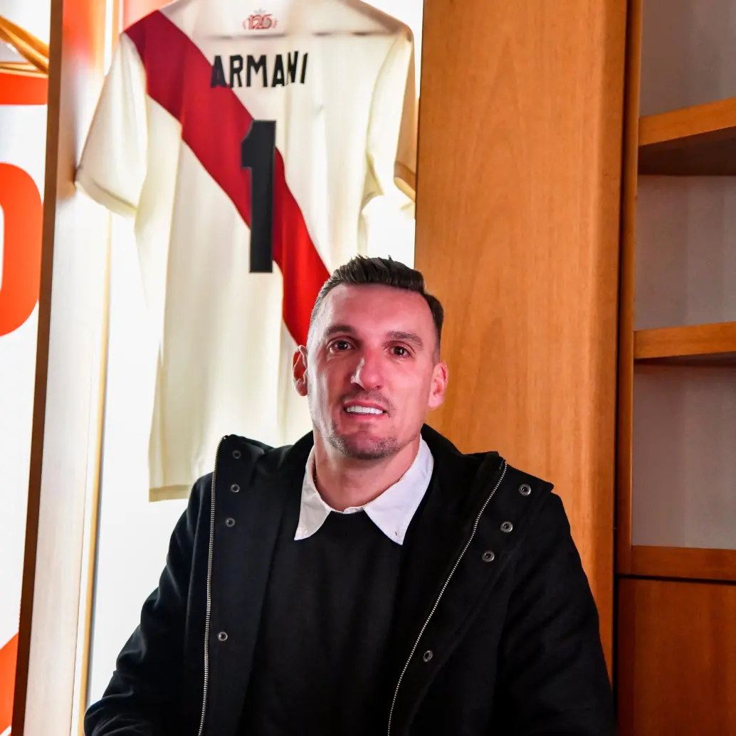 Franco Armani regresa a Nacional tras años de un paso triunfal por River Plate. FOTO @RiverPlate