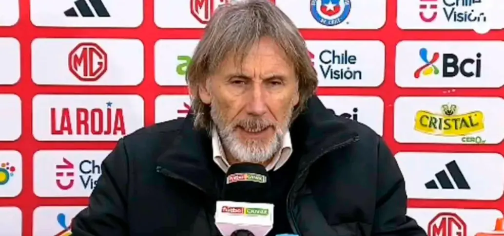 El argentino Ricardo Gareca dejó de ser el entrenador de Chile, la selección austral completa 12 años sin Mundial. FOTO PANTALLAZO 