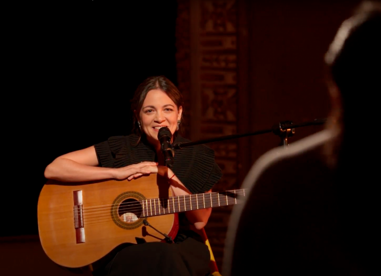 Natalia Lafourcade estará en Bogotá en agosto. Foto: Colprensa