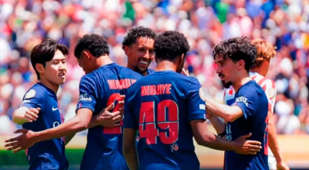 El PSG estrenó su título como Rey de Europa con una goleada al Atlético de Madrid, en el arranque del Mundial de Clubes. FOTO TOMADA X @PSG_espanol