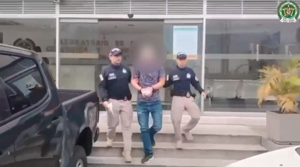 El ciudadano extranjero tenía circular roja y era requerido por las autoridades alemanas. FOTOS Cortesía Policía