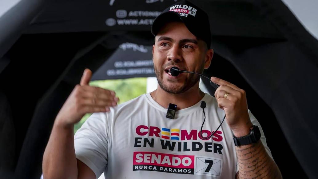 Wilder Zapata, fundador de los gimnasios Action Black y candidato al Senado. FOTO: Cortesía
