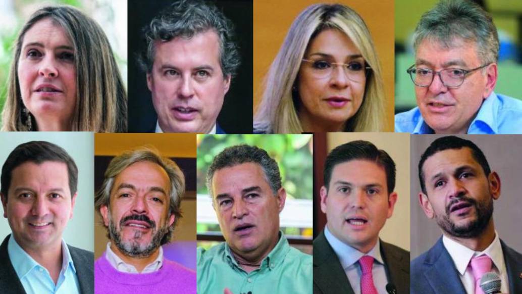 La Gran Consulta de marzo tiene un valor adicional: coincide con las elecciones de Congreso: eso significa que los votos que se depositan para los congresistas llevan al hombro a los candidatos presidenciales. Fotos: Colprensa y cortesía 