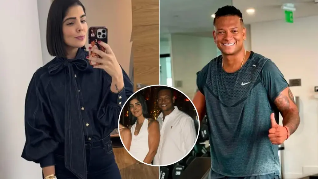 Fredy Guarín habló sobre su proceso de reconciliación con Andreina Fiallo tras años de distancia. FOTO: Tomado de Instagram: @andreinafiallo / @fguarin13