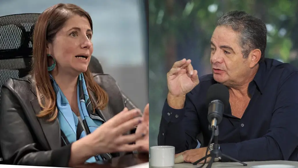 A la izquierda, la defensora del Pueblo Iris Marín Ortiz; a la derecha, el exvicepresidente Germán Vargas Lleras. FOTOS: EL COLOMBIANO Y CORTESÍA