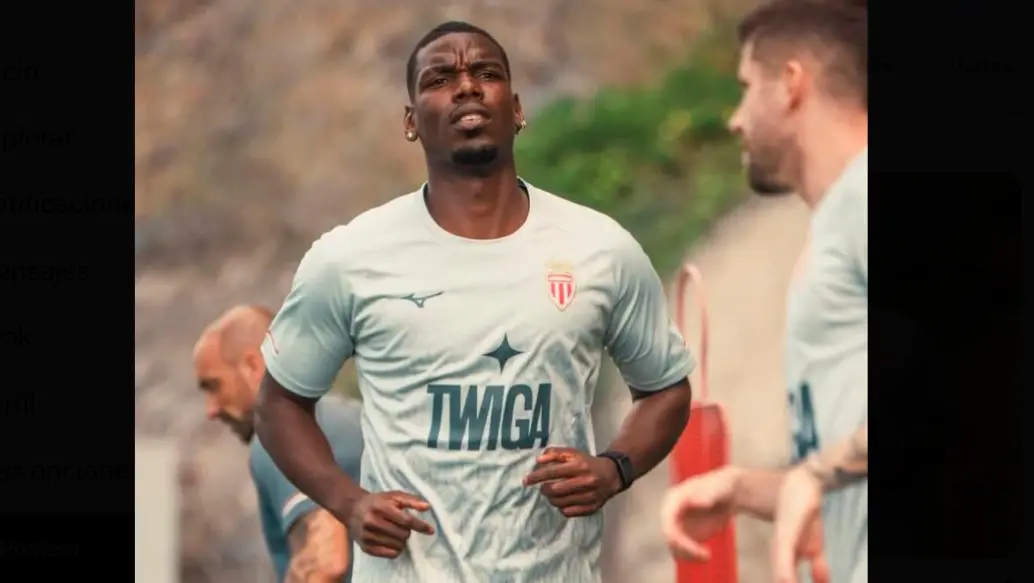 Paul Pogba campeón del Mundo con Francia, regresó a entrenamientos tras una sanción por dopaje y ahora hace parte del AS Monaco. FOTO TOMADA X@paulpogba
