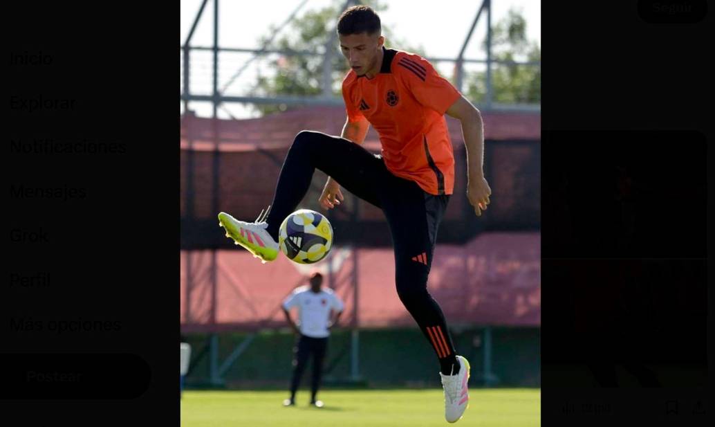 Simón García es una de las novedades que tendrá Colombia para el duelo por la semifinal del Mundial Sub 20 ante Argentina. FOTO CORTESÍA FCF