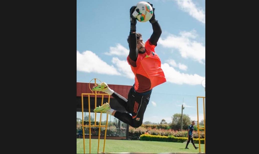 Salvador Ichazo, arquero uruguayo que llegó a reforzar al DIM. FOTO CORTESÍA DIM