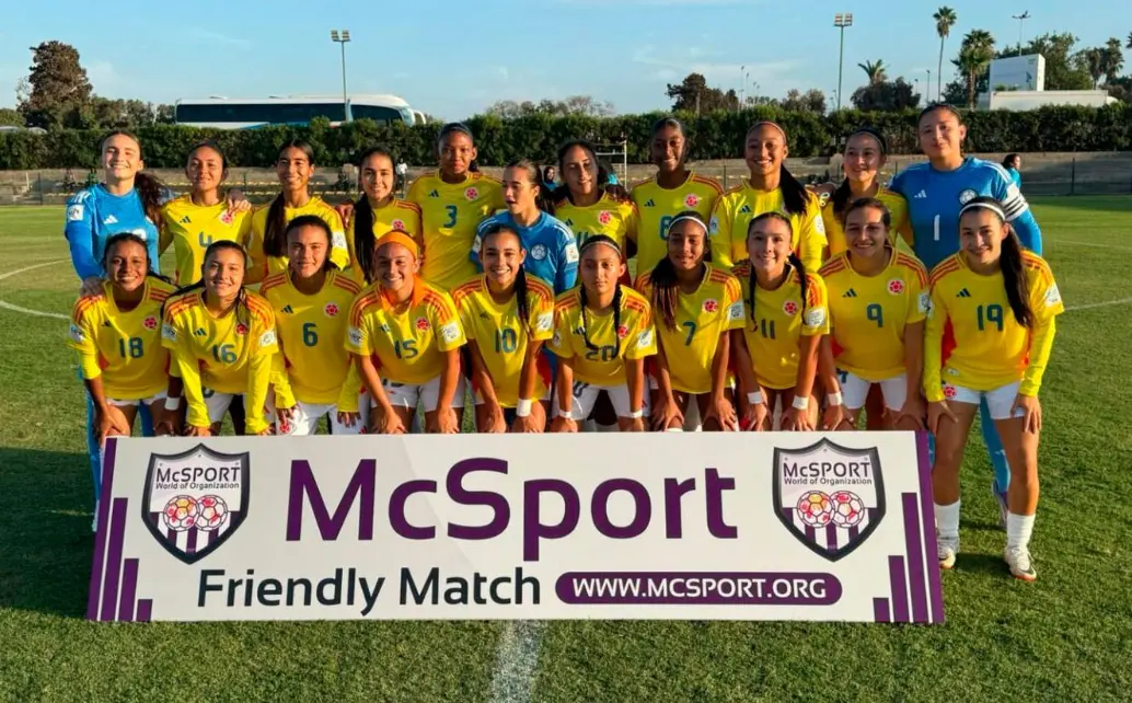 Esta es la Selección Colombia femenina Sub-17 que disputará el Mundial de la categoría en Marruecos. FOTO CORTESÍA FCF