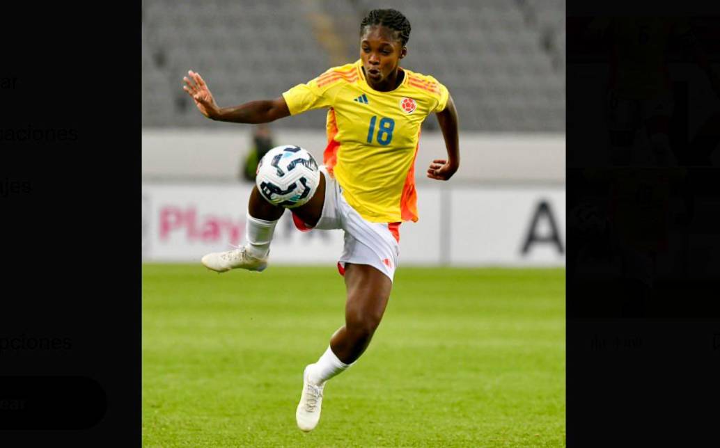 Linda Caicedo y Mayra Ramírez lideraron la ofensiva de Colombia en el duelo amistoso ante Corea del Sur. FOTO CORTESÍA FCF