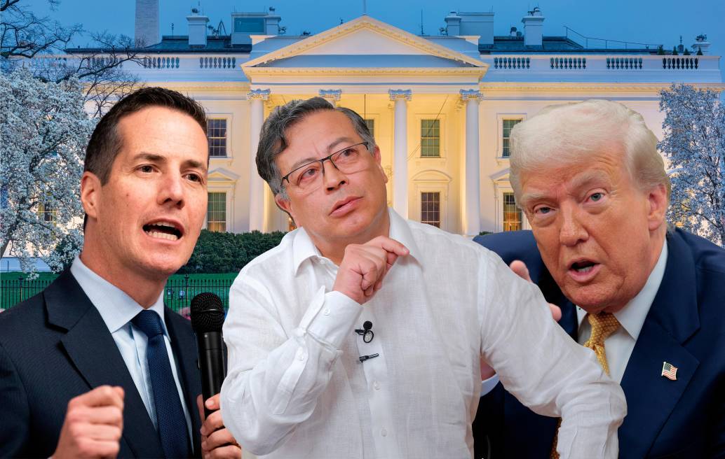 El senador Bernie Moreno y los presidentes Gustavo Petro y Donald Trump protagonizan una escalada de amenazas que podría terminar en líos jurídicos. FOTOS<b><span class="mln_uppercase_mln"> GETTY</span></b>