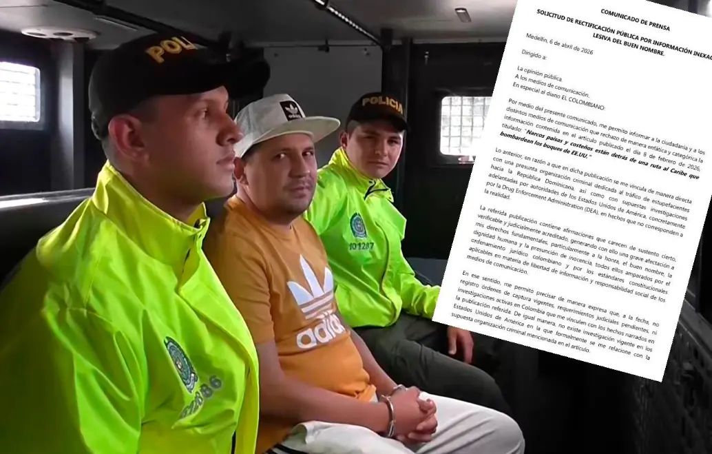 Julián Jiménez Monsalve (“Julián Machete”) fue detenido en 2019 en República Dominicana y deportado a Colombia, donde purgó seis años de cárcel. FOTOS: ARCHIVO Y CORTESÍA.