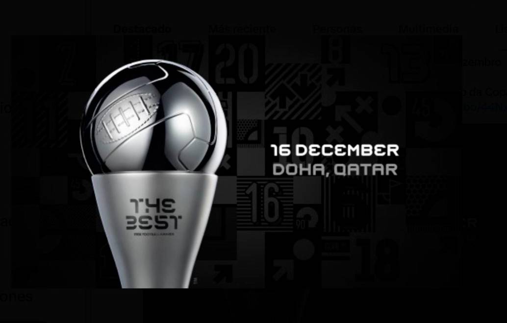 Este martes, previo a la final del PSG ante Flamengo por la Copa Intercontinental, se desarrollará la premiación de The BEst, de la Fifa.FOTO TOMADA X@fifacom_es