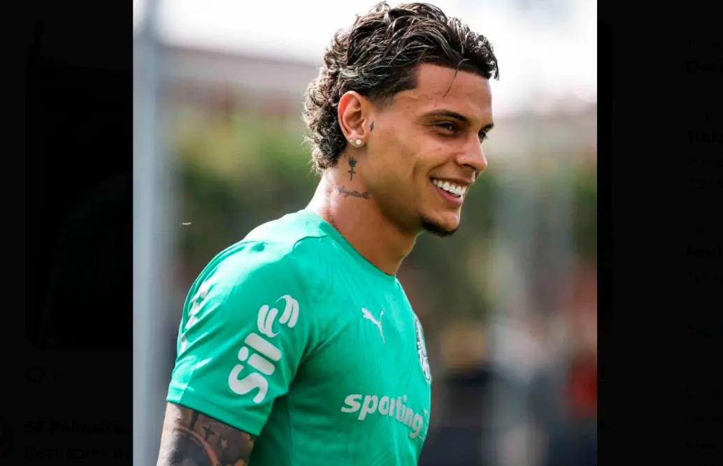 El antioqueño Richard Ríos ha sido uno de los jugadores mejor calificados en el Palmeiras durante el Mundial de Clubes. FOTO TOMADA X@Palmeiras