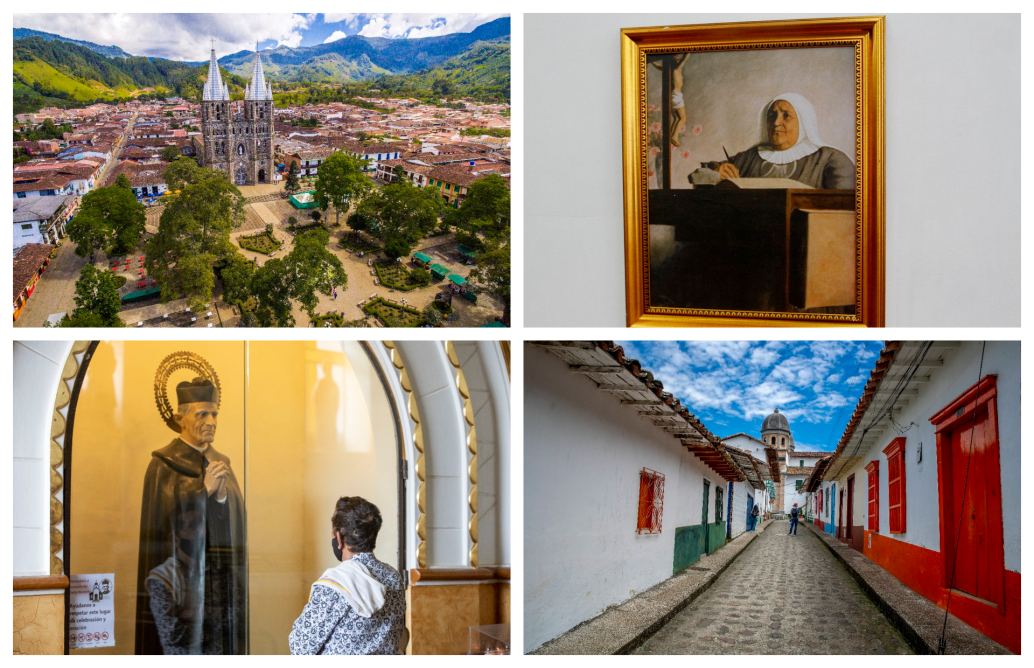 La apuesta es consolidar a los 15 municipios de Antioquia como referentes de turismo religioso, de modo que fortalezcan las capacidades para recibir a los visitantes. FOTOS: EL COLOMBIANO