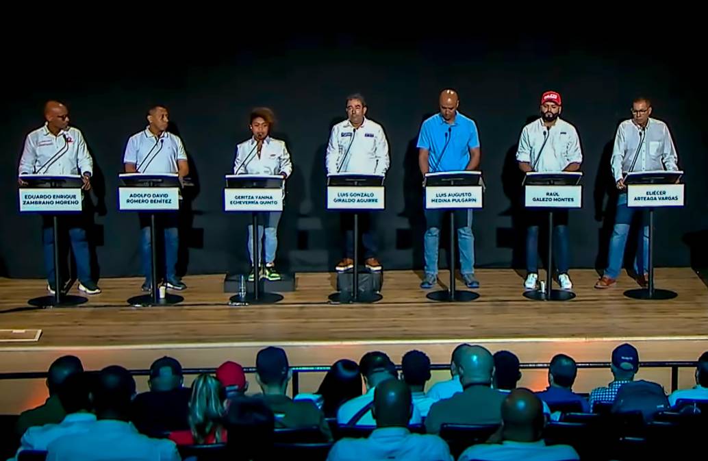 Debate de los candidatos a la Alcaldía de Apartadó organizado por EL COLOMBIANO y Teleantioquia. FOTO: El Colombiano