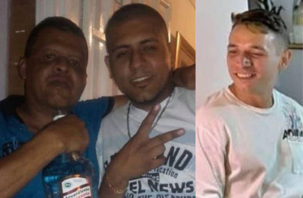 De izquierda a derecha: Elkin de Jesús Mena Rúa, de 62 años; Didier Esneíder Mena Calle, de 36, y Mauricio Fernando Estrada Gutiérrez, de 36, los tres hombres asesinados y cuyos cuerpos fueron abandonados en distintas partes de Antioquia. FOTO: CORTESÍA