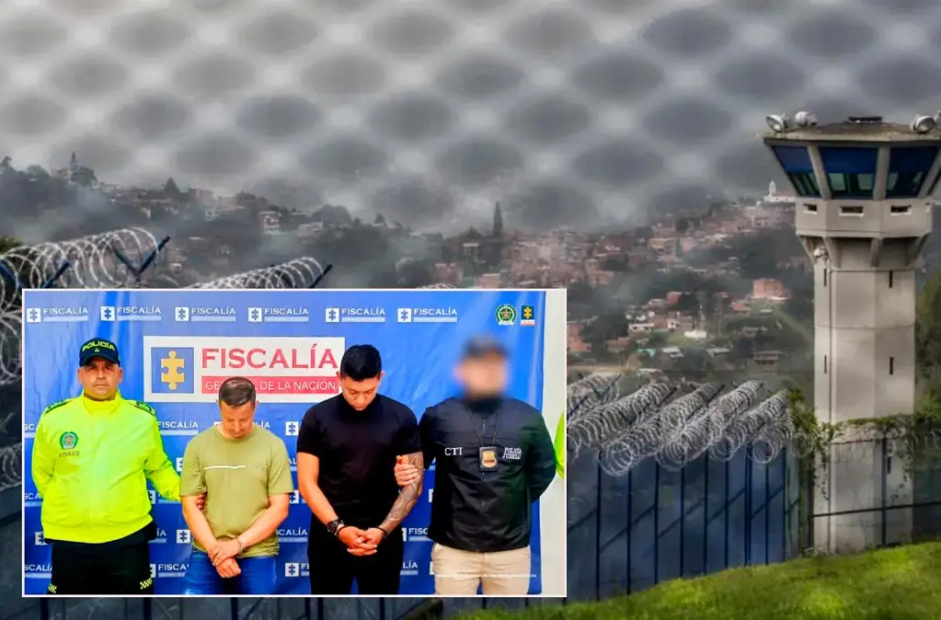 Los dos presuntos responsables de los hechos fueron capturados y judicializados. FOTO: Cortesía Fiscalía