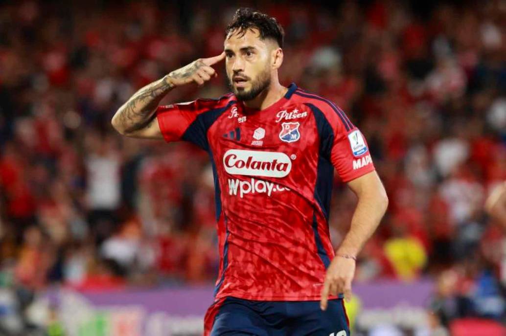 El delantero Francisco Fydriszewski lidera la delantera del DIM para el duelo ante Envigado. FOTO: Manuel Saldarriaga