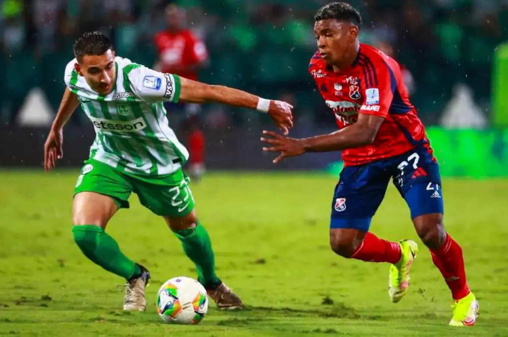 El Clásico Paisa entre Atlético Nacional y DIM cierra la fecha 17, el domingo a las 6:30 de la tarde, en el Atanasio Girardot. FOTO MANUEL SALDARRIAGA 