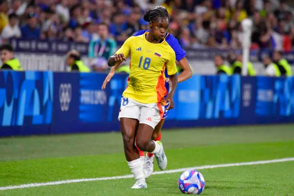Linda Caicedo es una de las caras fuertes con las que Colombia espera alcanzar uno de los dos cupos directos el Mundial Femenino de 2027. FOTO GETTY