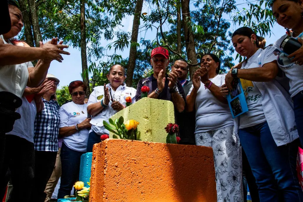 En el Cementerio Jardín Universal se construirá el mausoleo con alrededor de 300 módulos de osarios y otros espacios para las familias buscadoras. FOTO Julio César Herrera