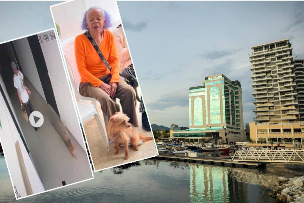La última vez que vieron a Luz Estella Zapata Pérez, andaba con su mascota en Santa Marta. FOTOS: CORTESÍA.