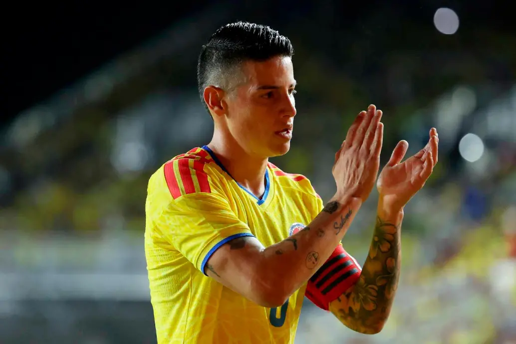 James Rodríguez, el 10 de la Selección Colombia, sigue recibiendo elogios por su zurda prodigiosa. FOTO GETTY 