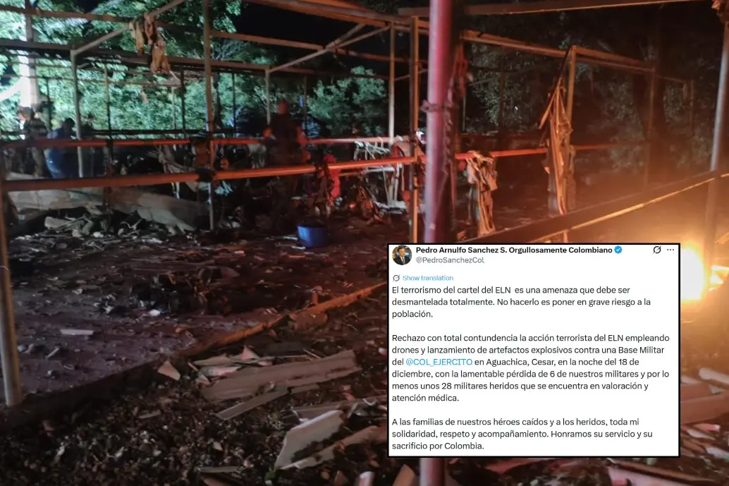 Se anunciaron hasta 200 millones de pesos por información que permita anticipar atentados terroristas con drones. Foto: Redes Sociales.