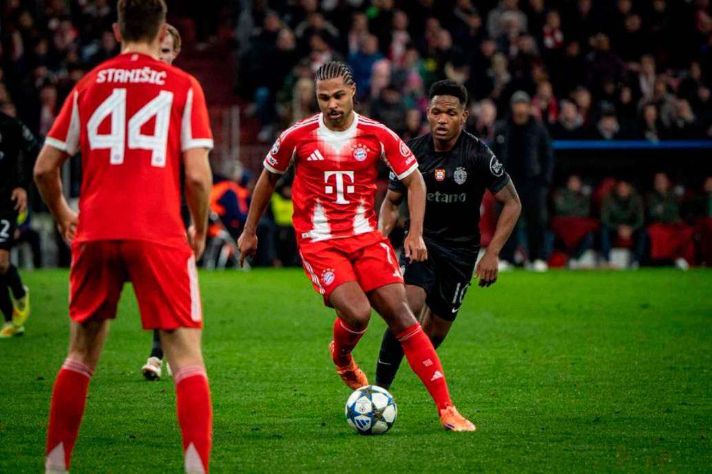 Bayern Múnich de Luis Díaz ganó al Sporting de Lisboa de Luis Javier Suárez. FOTO TOMAD X@FCBayernES