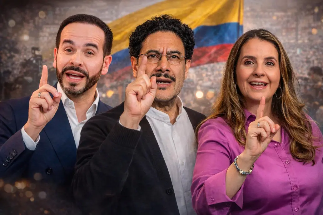 Iván Cepeda, Abelardo de La Espriella y Paloma Valencia, candidatos presidenciales. FOTO: El Colombiano