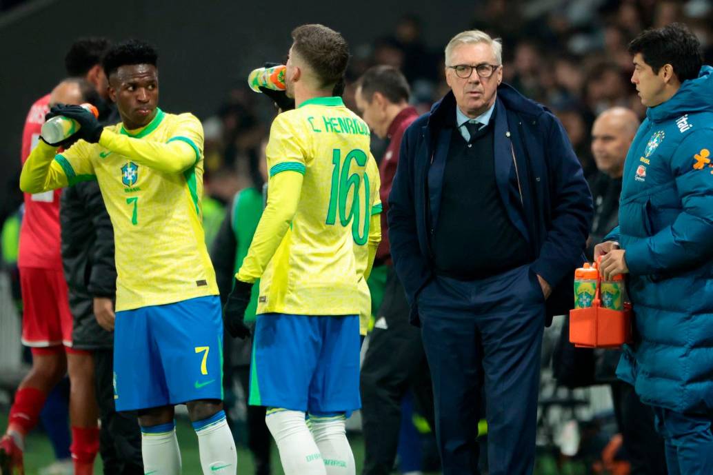 El técnico Carlo Ancelotti tiene una gran misión con Brasil en el Mundial de Norteamérica ya que desde hace 24 años la Canarihna no gana la Copa Mundo. FOTO GETTY 