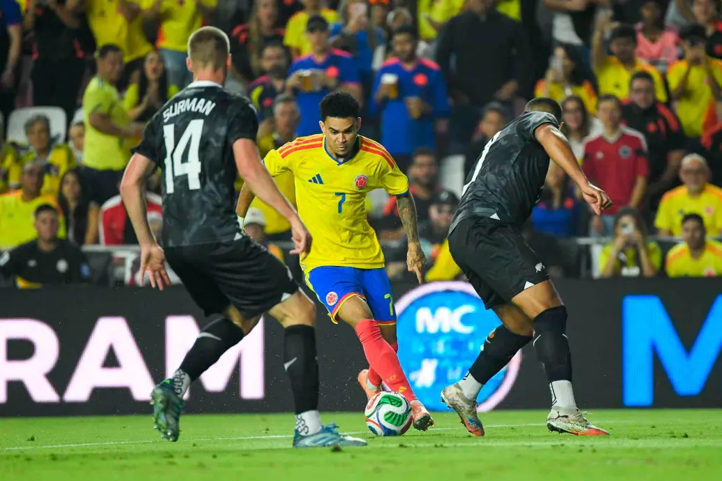 Colombia venció a Nueva Zelanda 2-1 en el duelo amistosos disputado en Estados Unidos. FOTO: CORTESÍA FCF