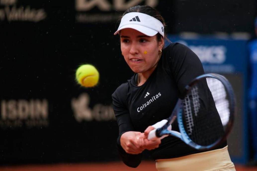 Camila Osorio será la primera colombiana en entrar en acción este martes en la Copa Colsanitas en Bogotá. FOTO: Colprensa