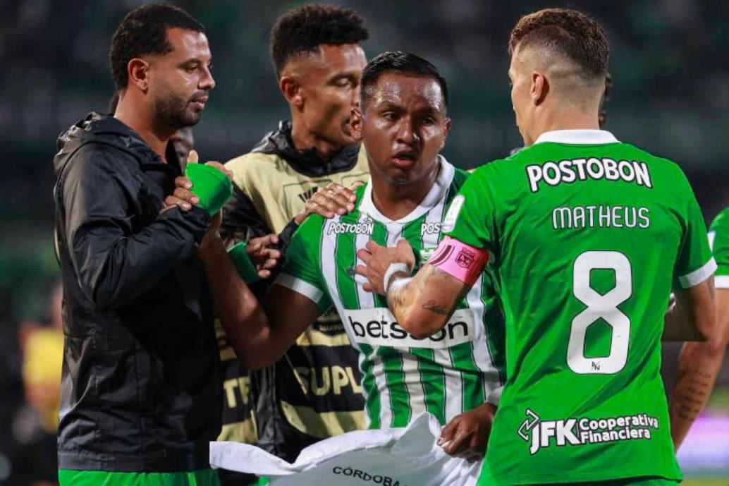 Atlético Nacional recibe en el Atanasio Girardot a Millonarios, para el duelo único por Copa Sudamericana, en el clásico entre verdes y azules. FOTO MANUEL SALDARRIAGA