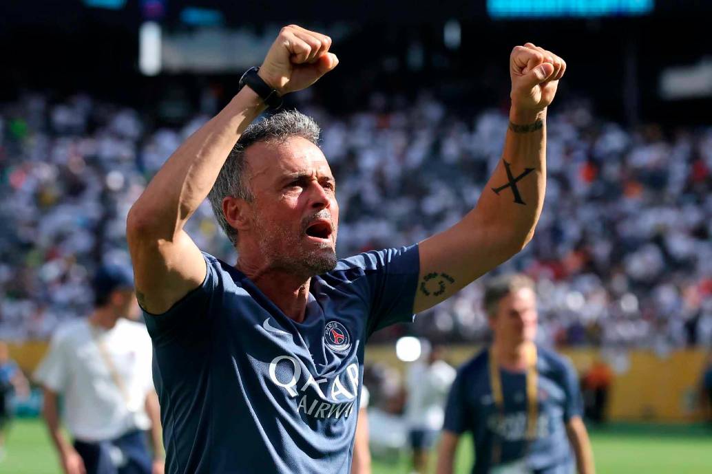 El técnico español Luis Enrique es el gran favorito para convertirse en campeón del Mundial con el PSG que es el campeón de la Champions League. FOTO GETTY 