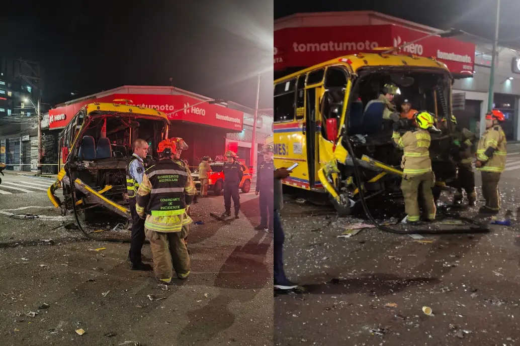 Las imágenes que circulan por redes sociales dan muestra del alcance del siniestro. Foto: Redes sociales @FicoGutierrez