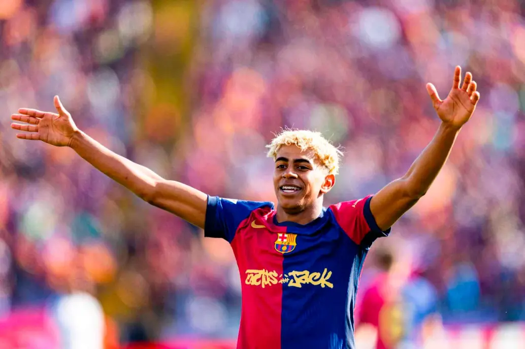El español Lamine Yamal lidera el ranquin mundial de jugadores más valorados en el mundo. FOTO GETTY 