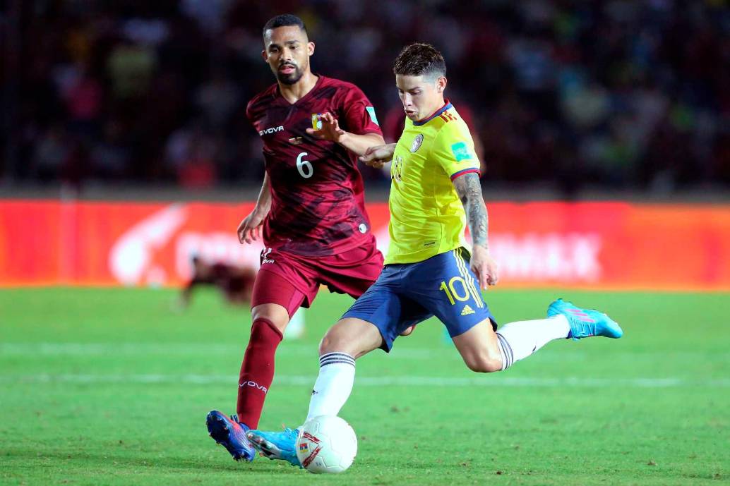 Venezuela y Colombia se miden en Maturín para el cierre de la Eliminatoria al Mundial, los dirigidos por Néstor Lorenzo clasificados buscarán cerrar con buen resultado. FOTO GETTY 