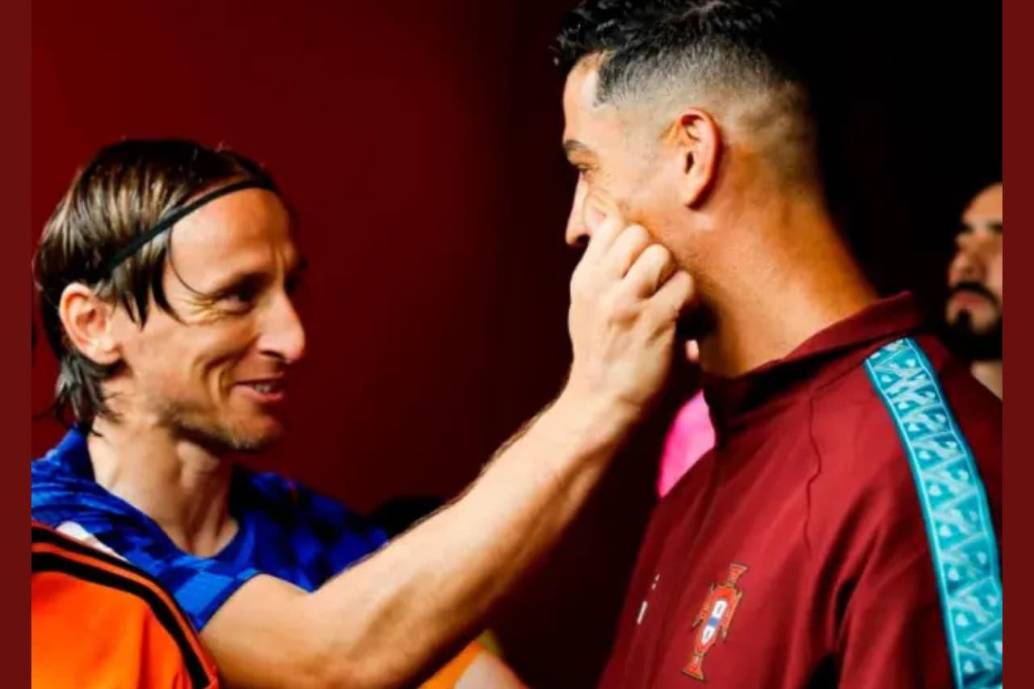Cristiano Ronaldo se despidió de Luka Modric y la Roja puso el “showtime” en Los Ángeles. FOTO: Tomada de X @selecaoportugal