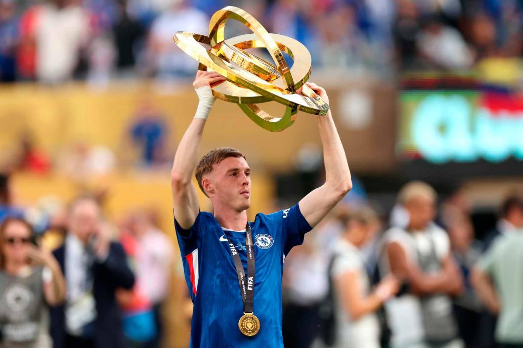 El extremo Cole Palmer elegido el jugador de la final y del Mundial de Clubes. FOTO GETTY